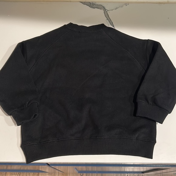 NWT ZARA Embroidered Mickey sweatshirt in black 18-24 months - Picture 5 of 7